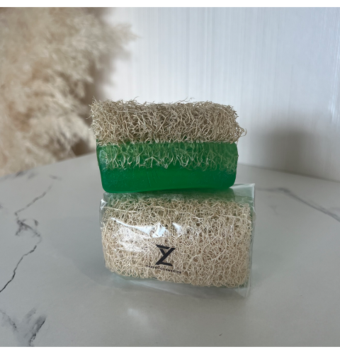 Aloëvera pumpkin fiber zeep