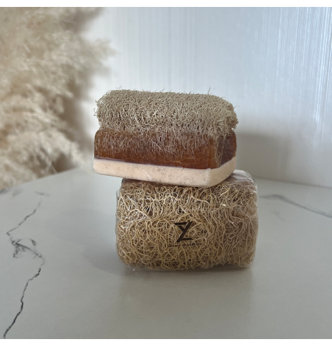 Honingmelk pumpkin fiber zeep